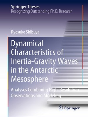 cover image of Dynamical Characteristics of Inertia-Gravity Waves in the Antarctic Mesosphere